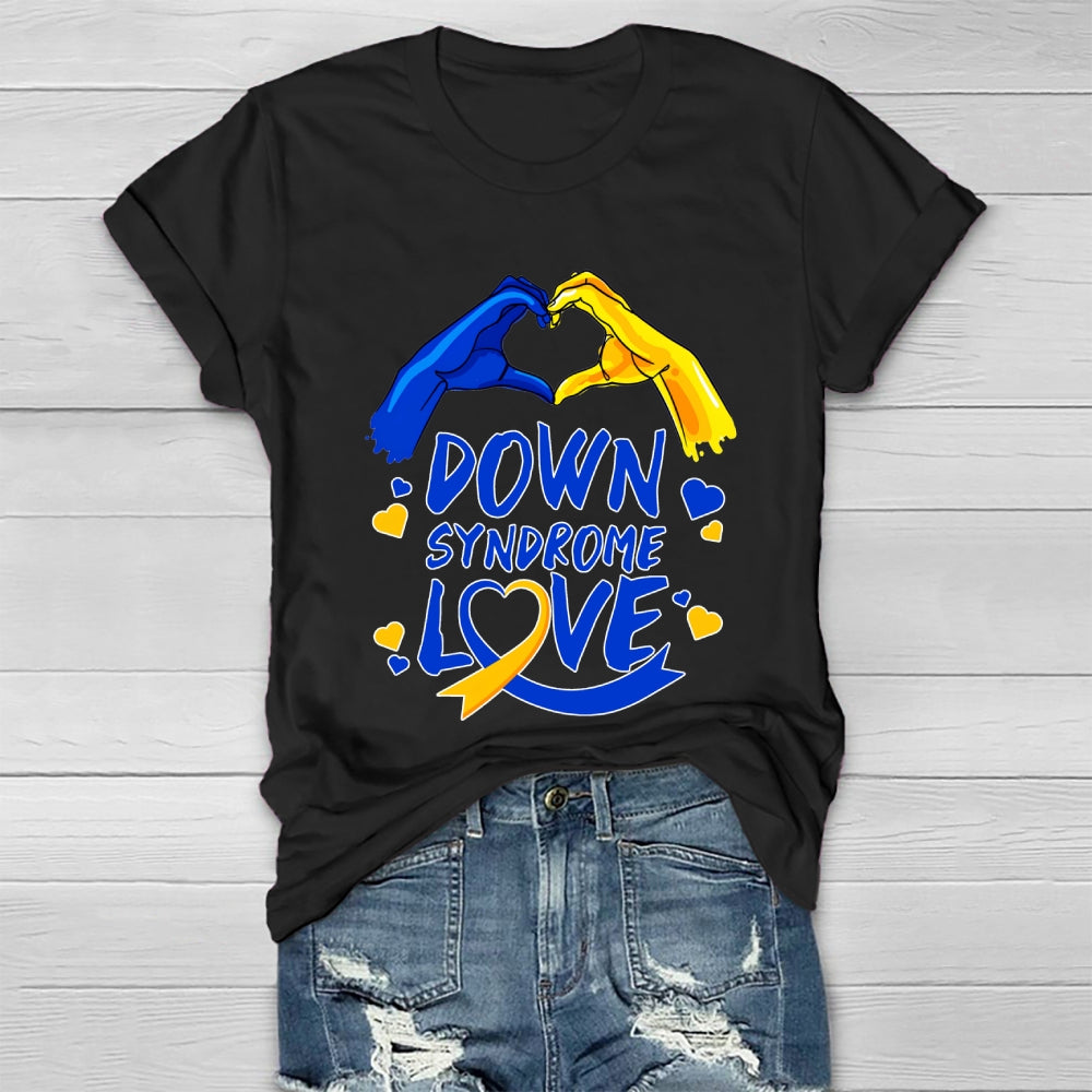 Down Syndrome Love Healthwear T-shirt