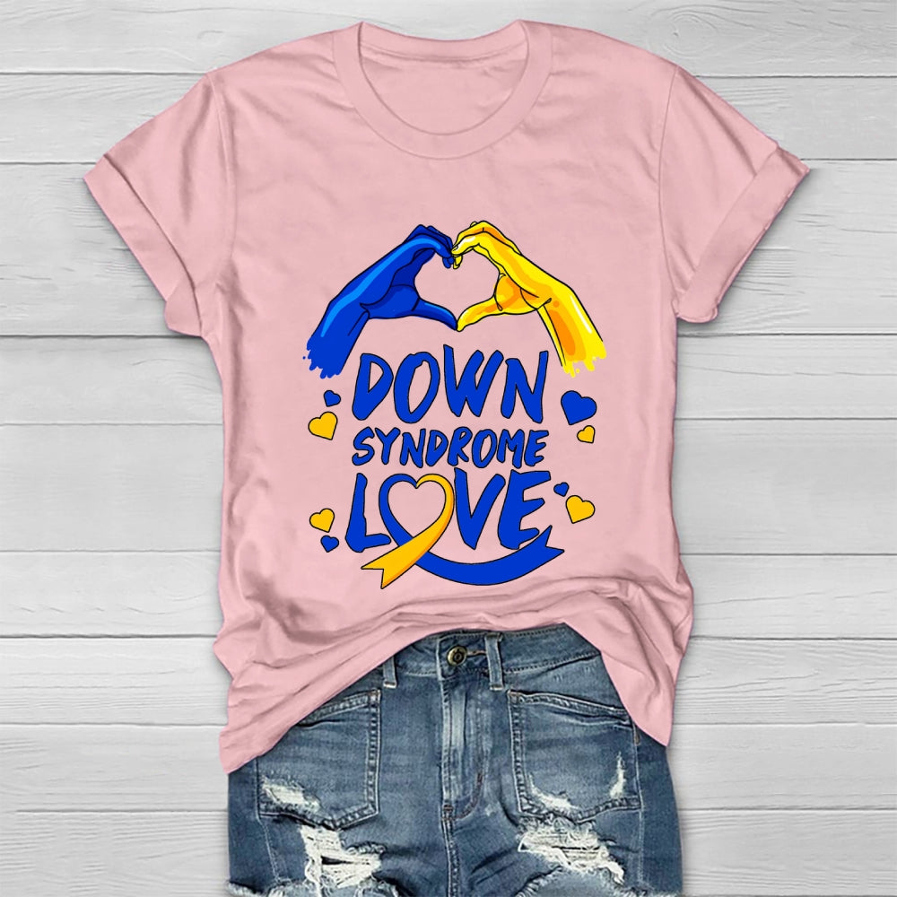 Down Syndrome Love Healthwear T-shirt