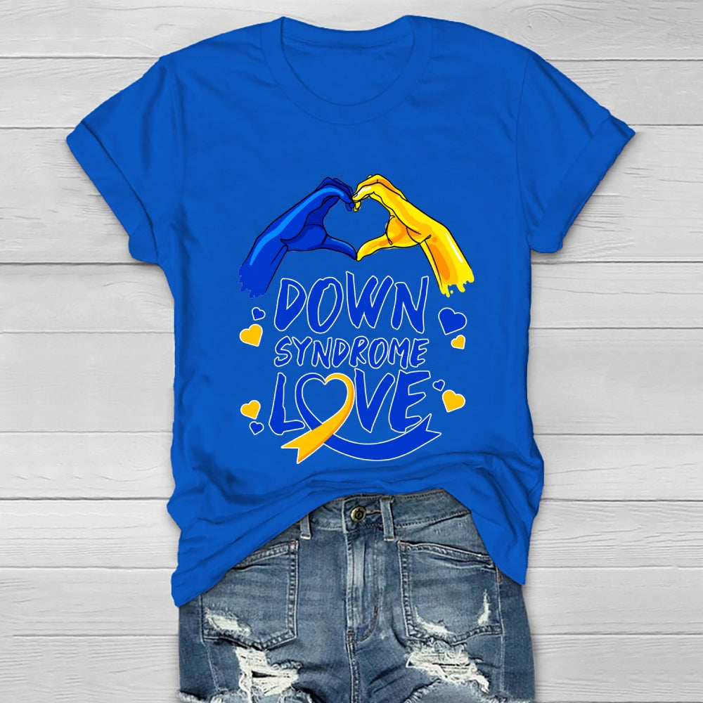Down Syndrome Love Healthwear T-shirt