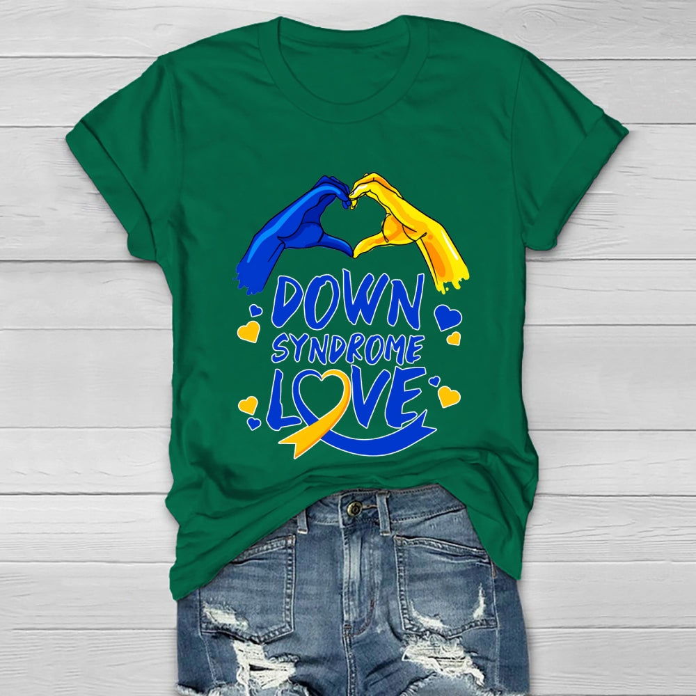 Down Syndrome Love Healthwear T-shirt