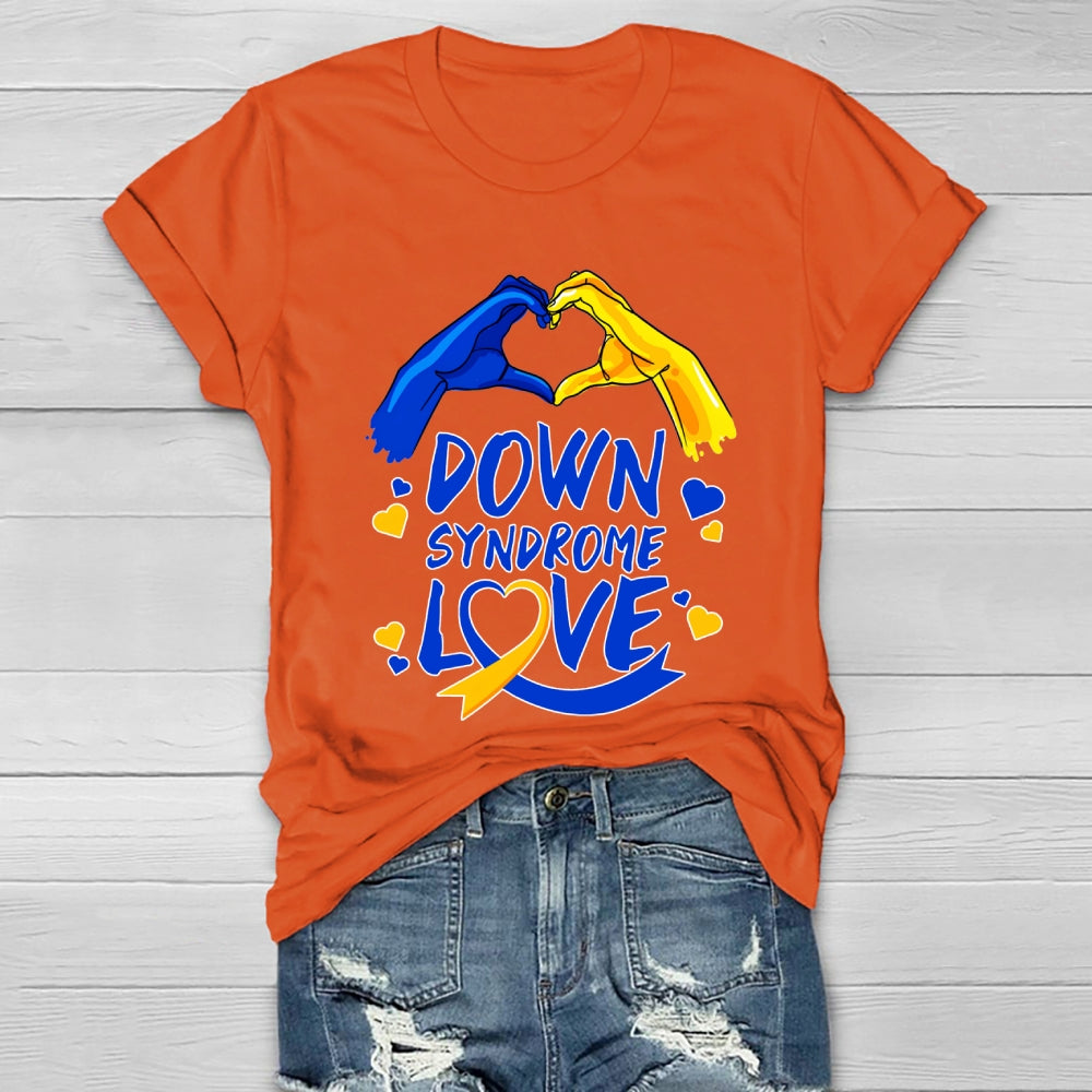 Down Syndrome Love Healthwear T-shirt