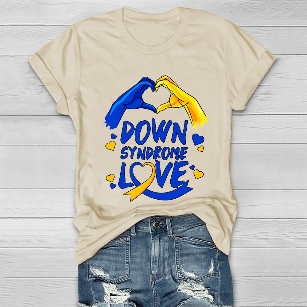 Down Syndrome Love Healthwear T-shirt
