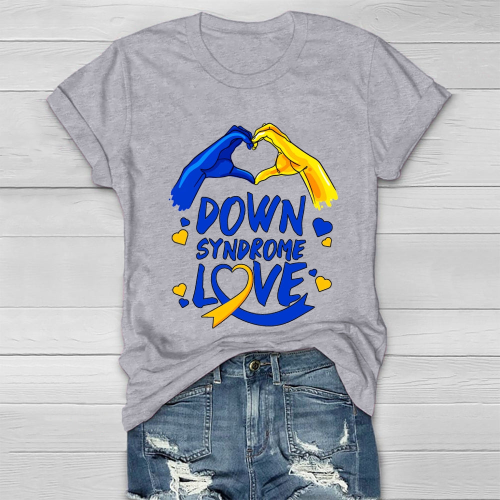 Down Syndrome Love Healthwear T-shirt