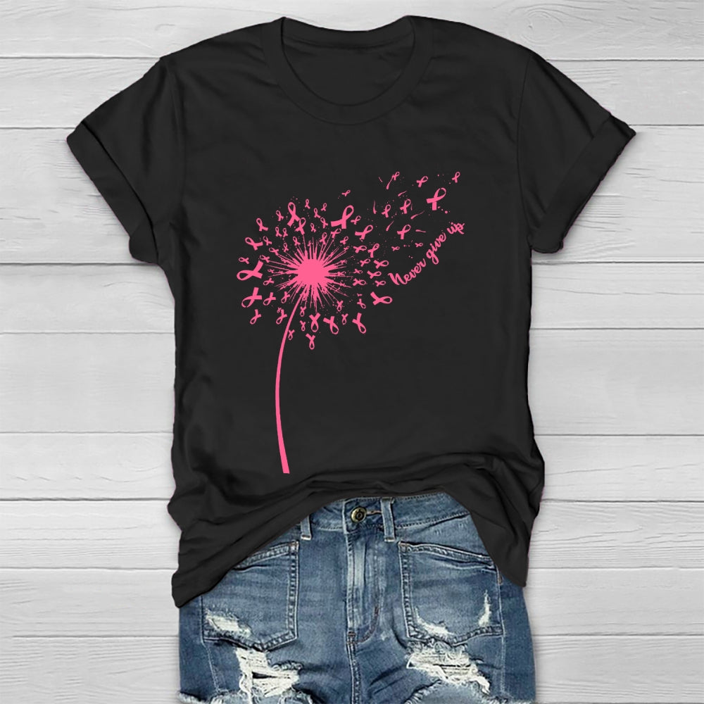 Never Give Up Healthwear T-shirt
