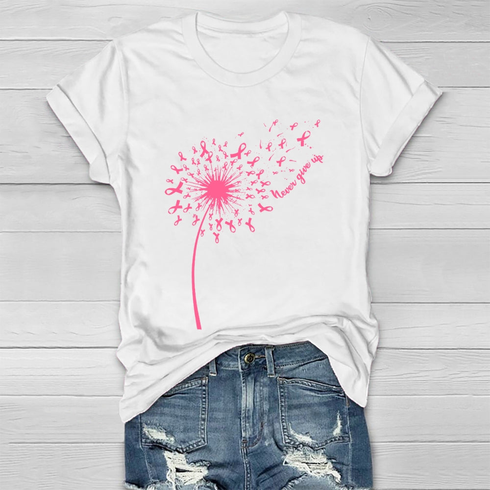 Never Give Up Healthwear T-shirt