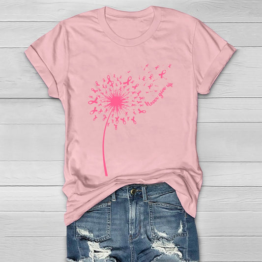 Never Give Up Healthwear T-shirt