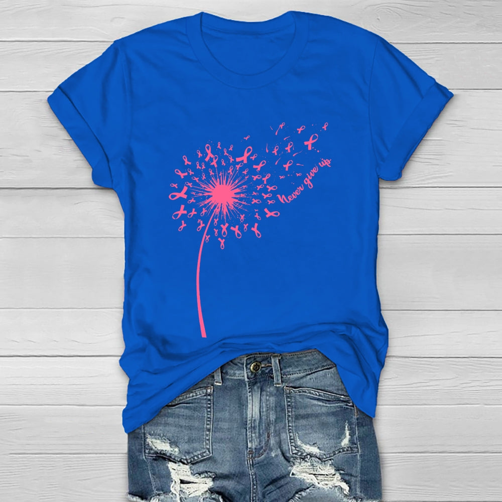 Never Give Up Healthwear T-shirt