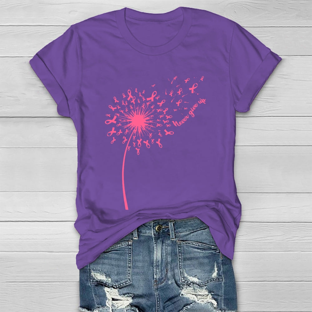 Never Give Up Healthwear T-shirt