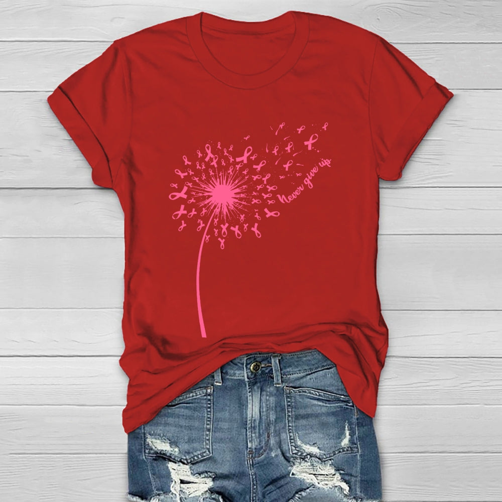 Never Give Up Healthwear T-shirt