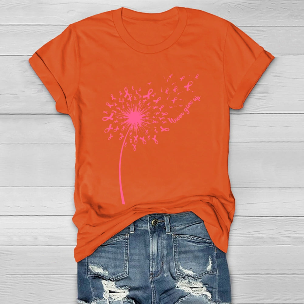 Never Give Up Healthwear T-shirt