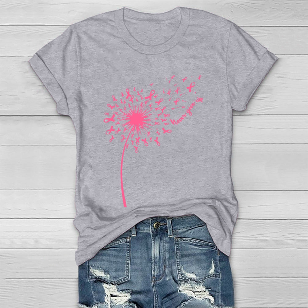 Never Give Up Healthwear T-shirt