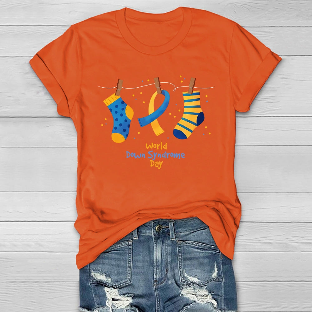 World Down Syndrome Day  Healthwear T-shirt