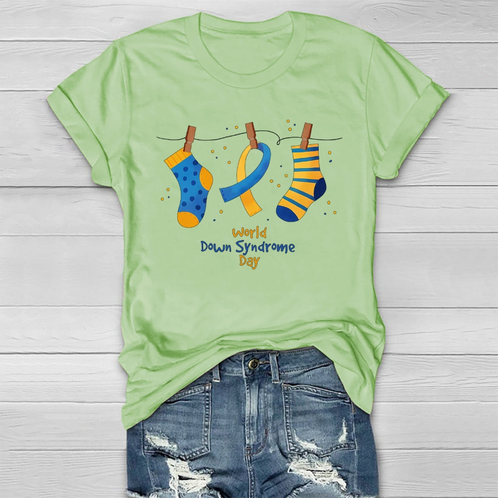 World Down Syndrome Day  Healthwear T-shirt