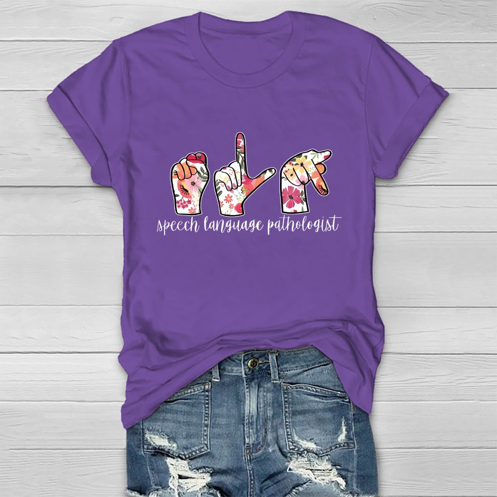 Speech Language Pathologist Healthwear T-shirt