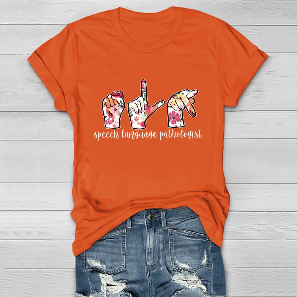 Speech Language Pathologist Healthwear T-shirt