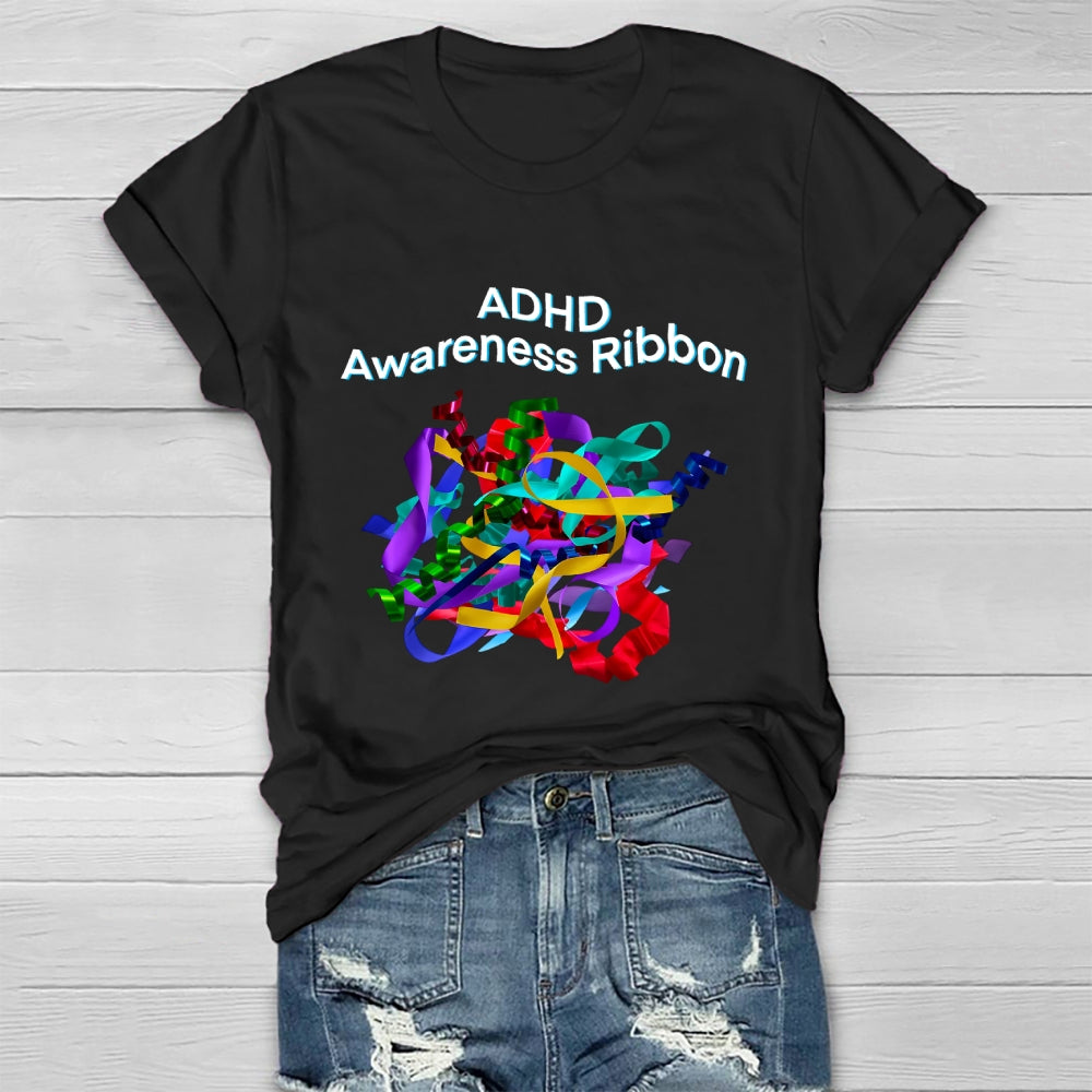 ADHD Awareness Ribbon Healthwear T-shirt
