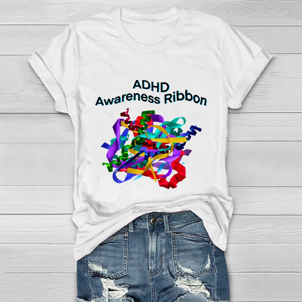 ADHD Awareness Ribbon Healthwear T-shirt
