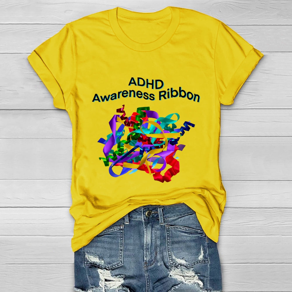 ADHD Awareness Ribbon Healthwear T-shirt