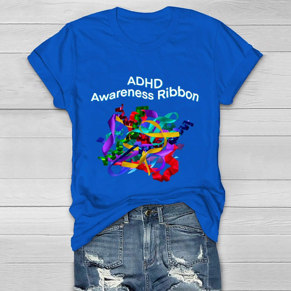 ADHD Awareness Ribbon Healthwear T-shirt