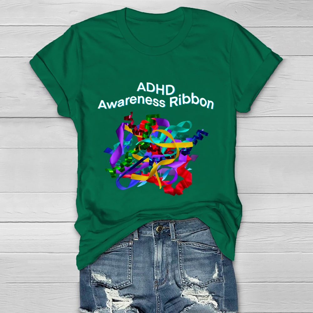 ADHD Awareness Ribbon Healthwear T-shirt