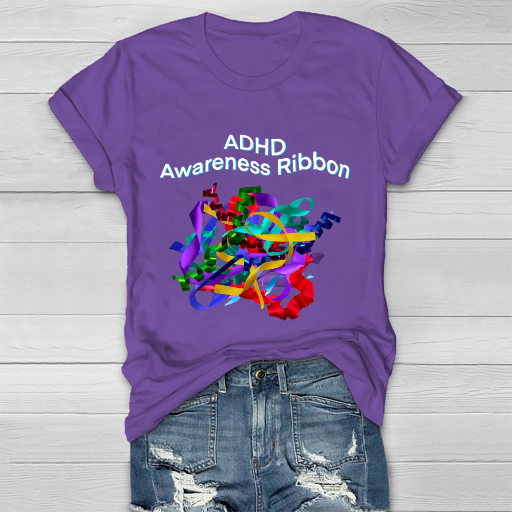 ADHD Awareness Ribbon Healthwear T-shirt