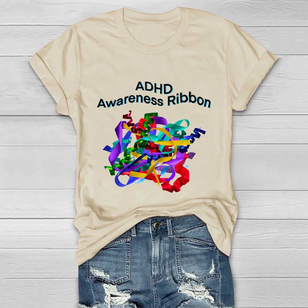 ADHD Awareness Ribbon Healthwear T-shirt