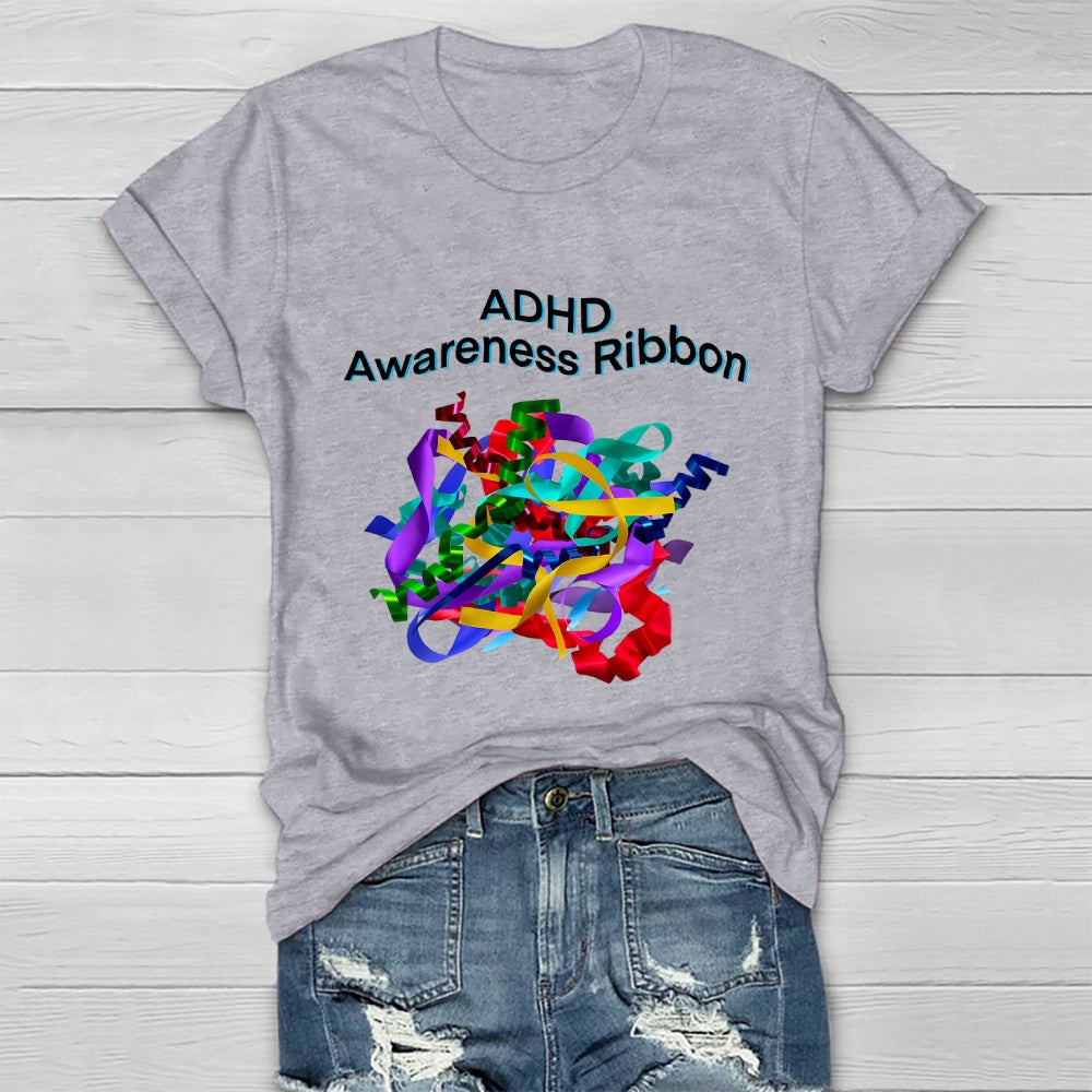 ADHD Awareness Ribbon Healthwear T-shirt