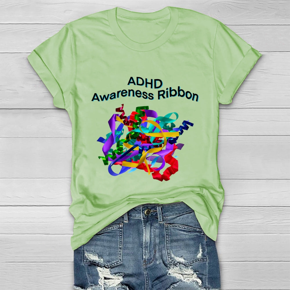 ADHD Awareness Ribbon Healthwear T-shirt