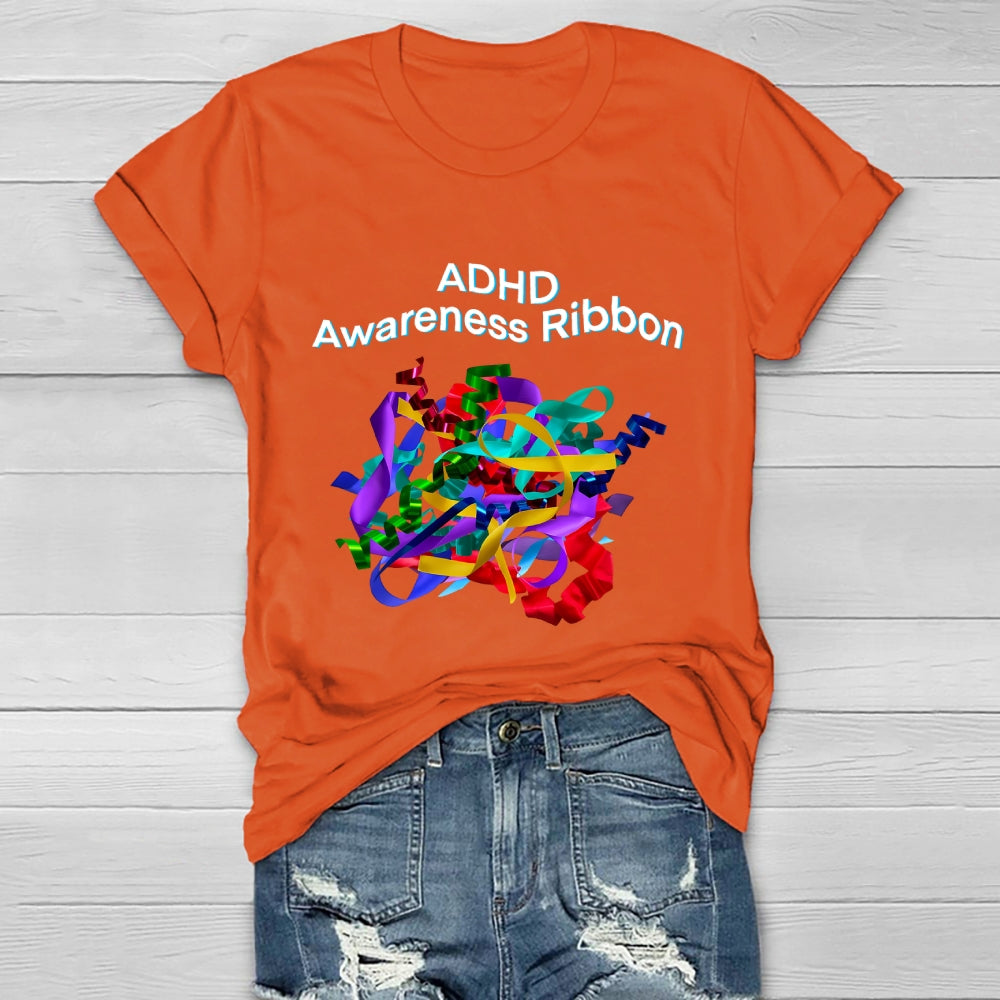 ADHD Awareness Ribbon Healthwear T-shirt