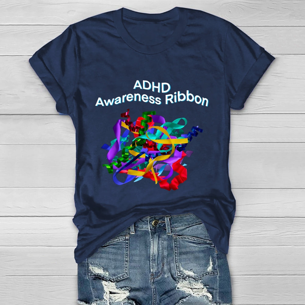 ADHD Awareness Ribbon Healthwear T-shirt