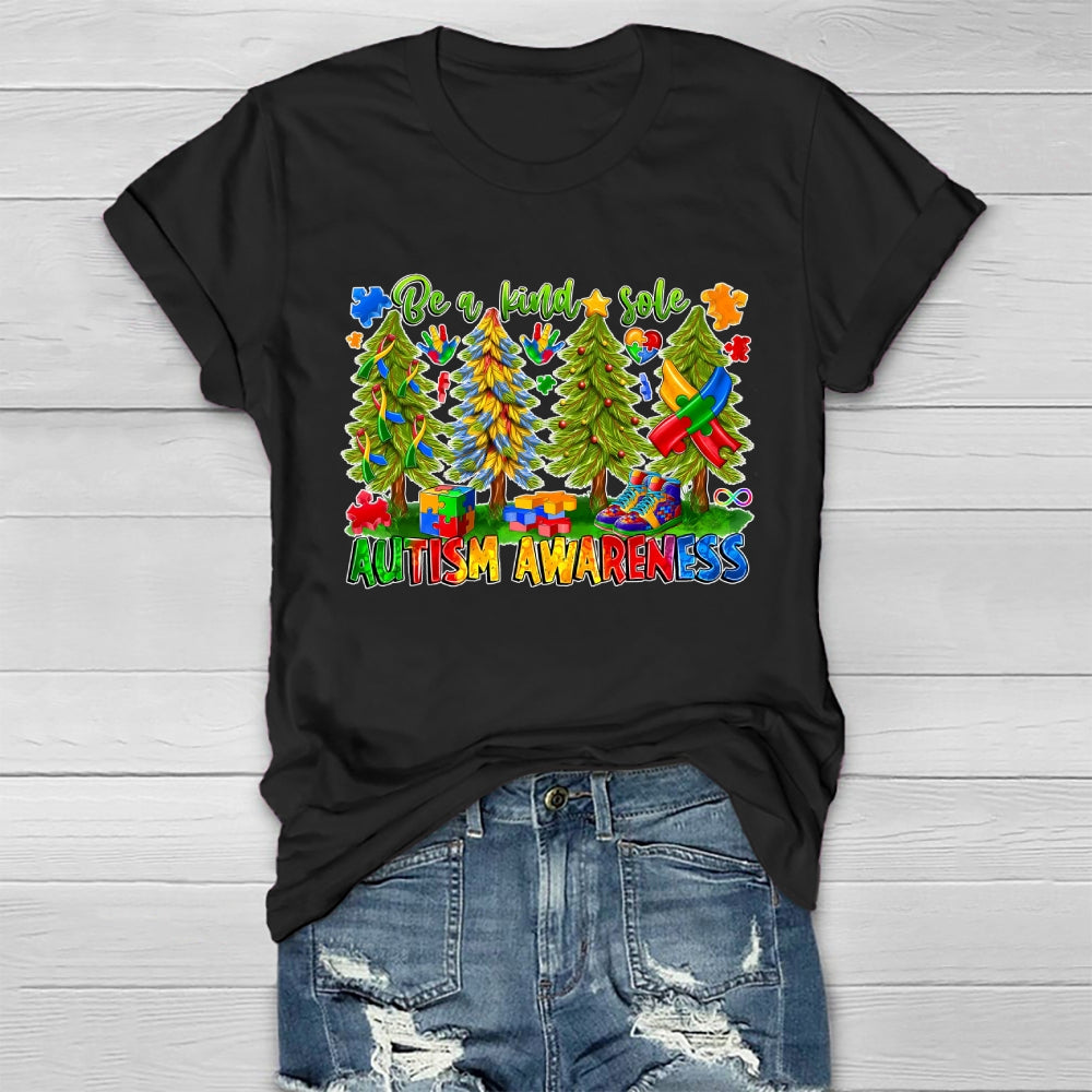 Be A Kind Sole Autism Awareness Healthwear T-shirt