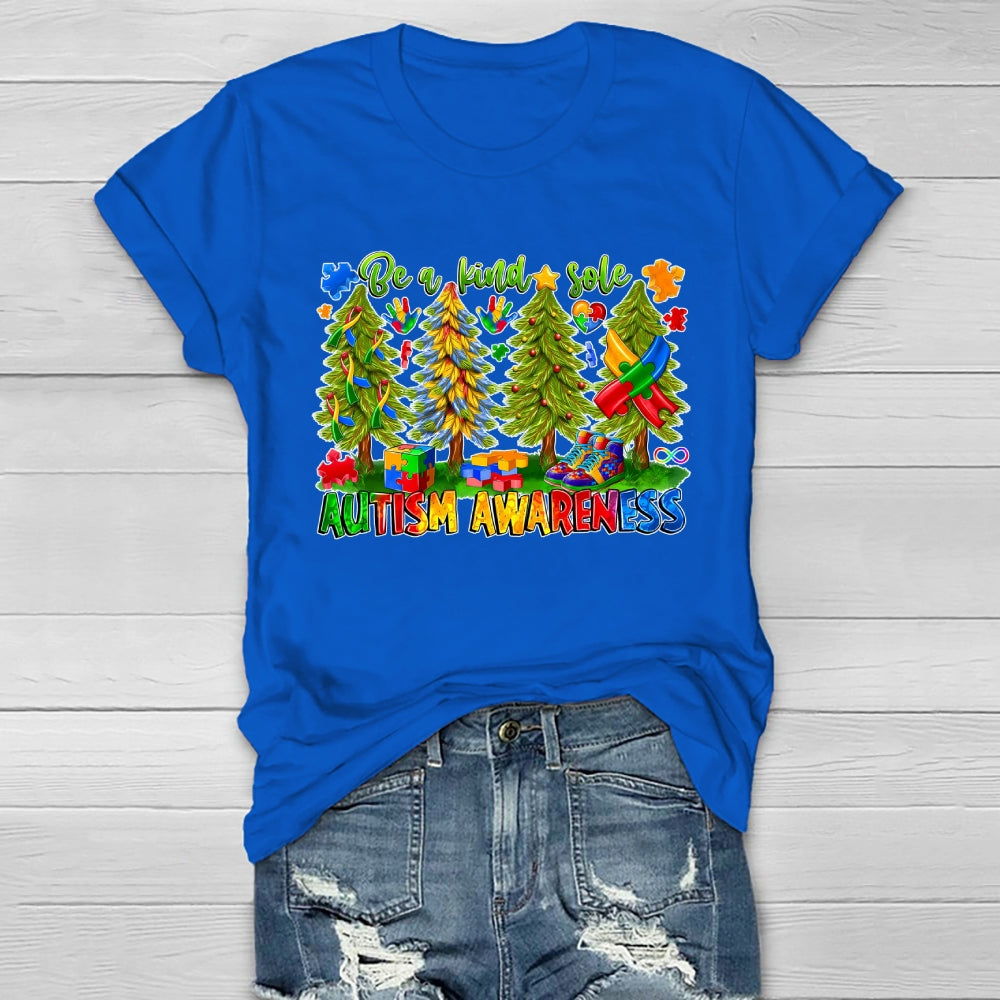 Be A Kind Sole Autism Awareness Healthwear T-shirt