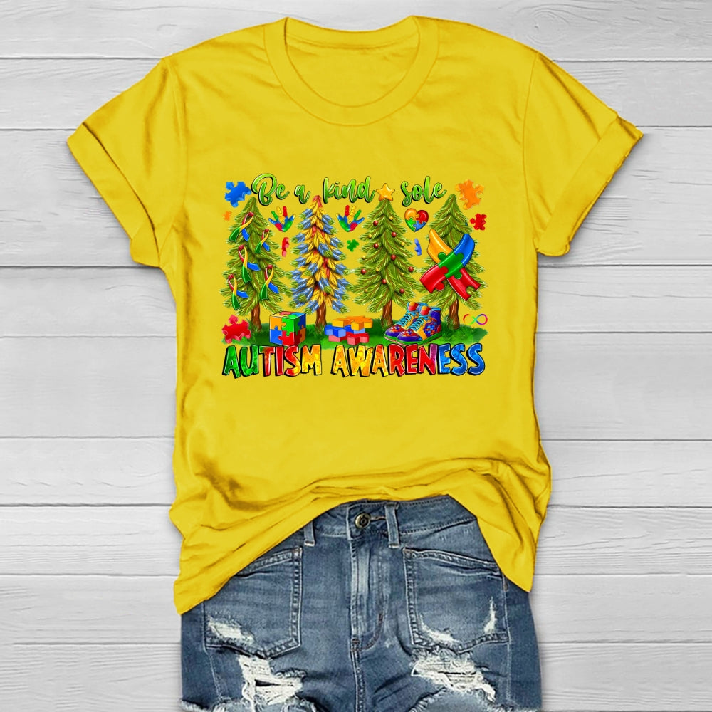 Be A Kind Sole Autism Awareness Healthwear T-shirt