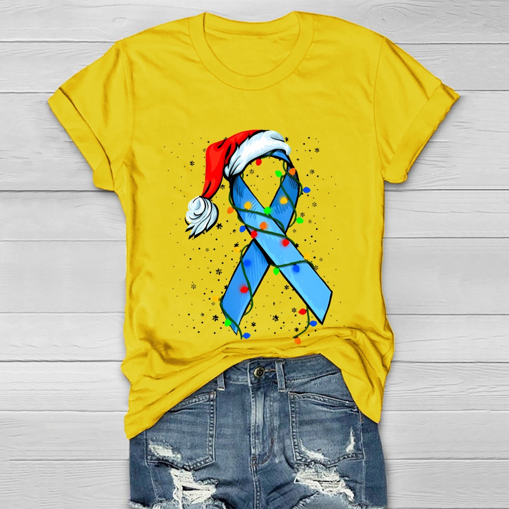 Blue Ribbon Christmas Healthwear T-shirt