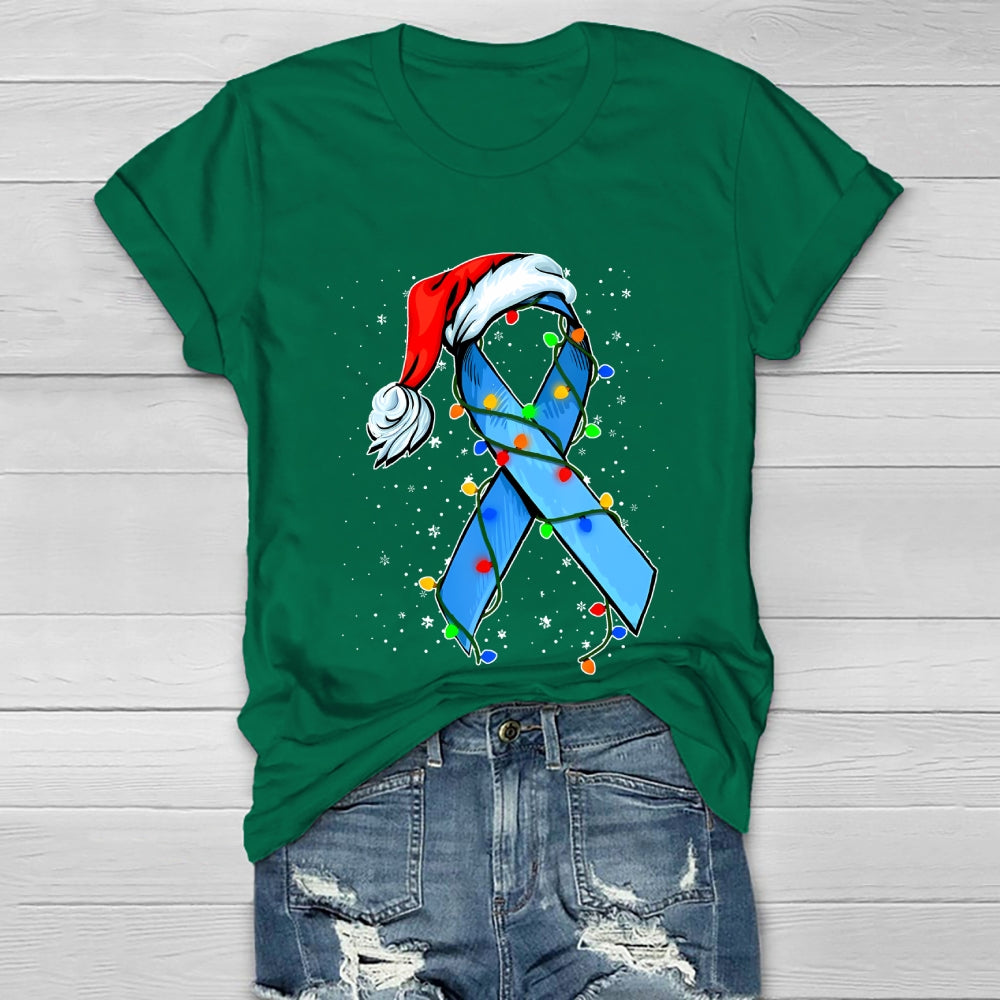 Blue Ribbon Christmas Healthwear T-shirt