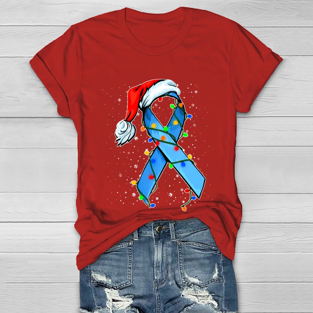 Blue Ribbon Christmas Healthwear T-shirt