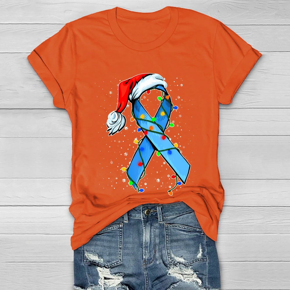 Blue Ribbon Christmas Healthwear T-shirt