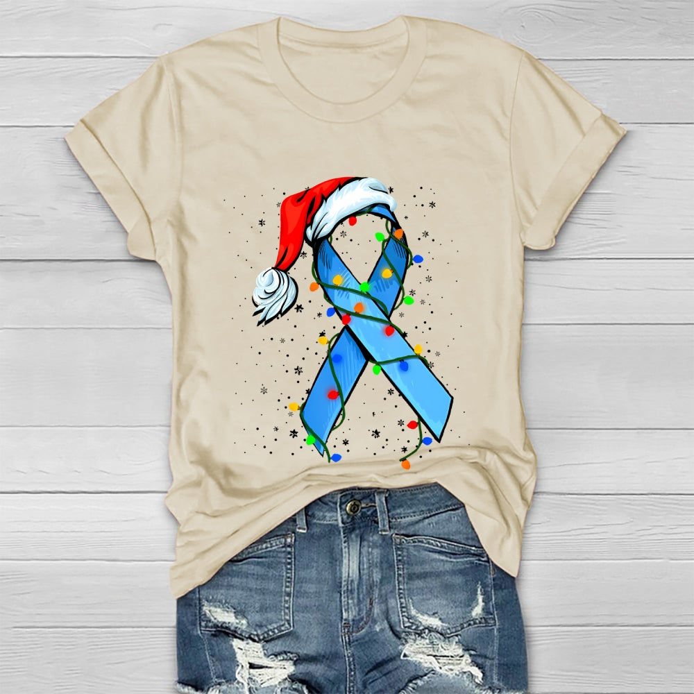 Blue Ribbon Christmas Healthwear T-shirt