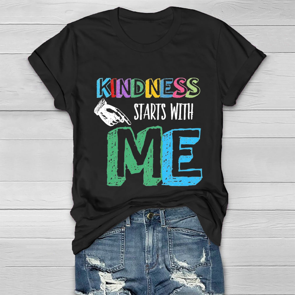 Kindness Starts With Me Healthwear T-shirt