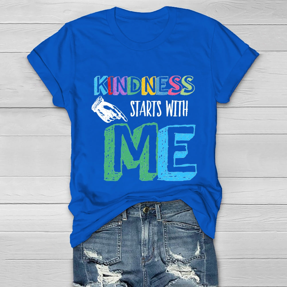 Kindness Starts With Me Healthwear T-shirt