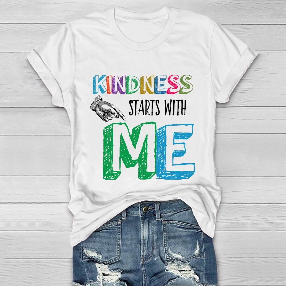 Kindness Starts With Me Healthwear T-shirt