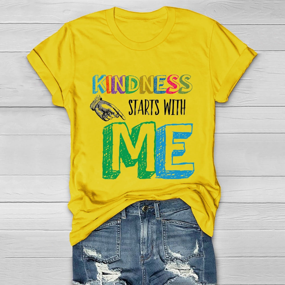 Kindness Starts With Me Healthwear T-shirt