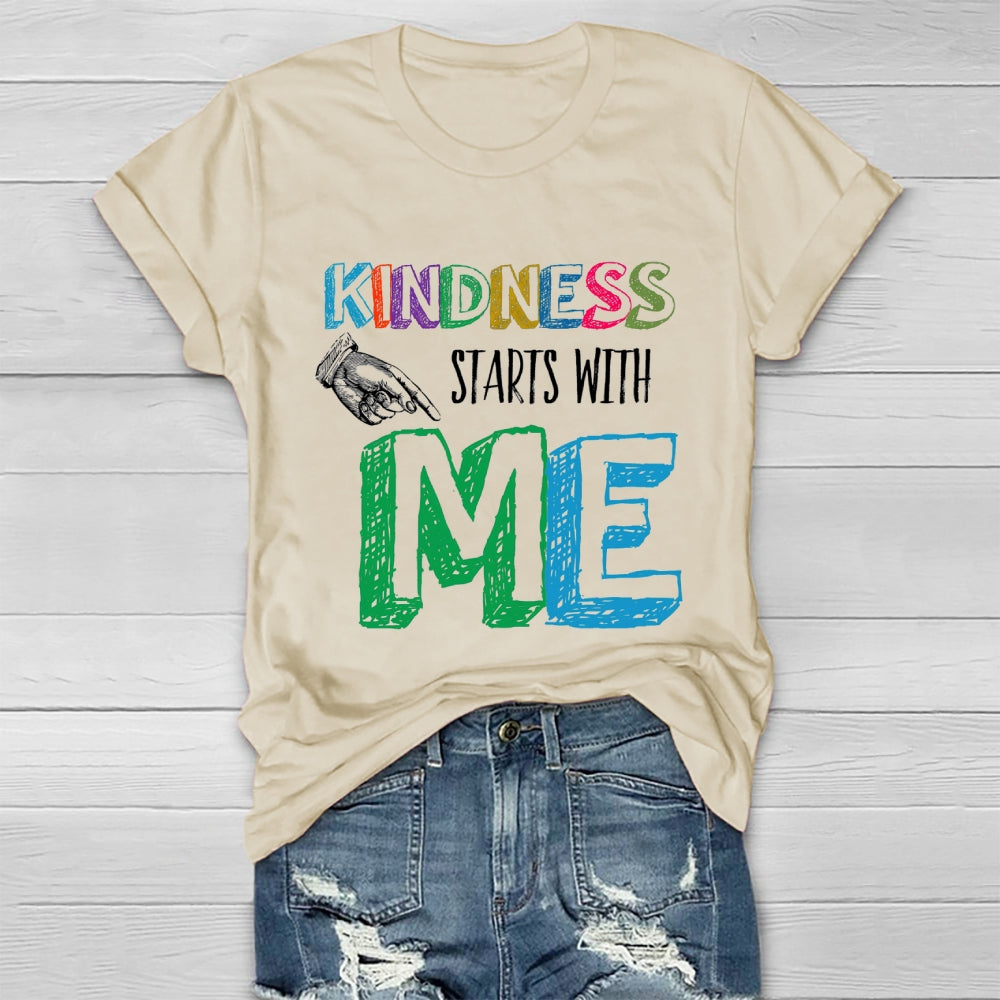 Kindness Starts With Me Healthwear T-shirt