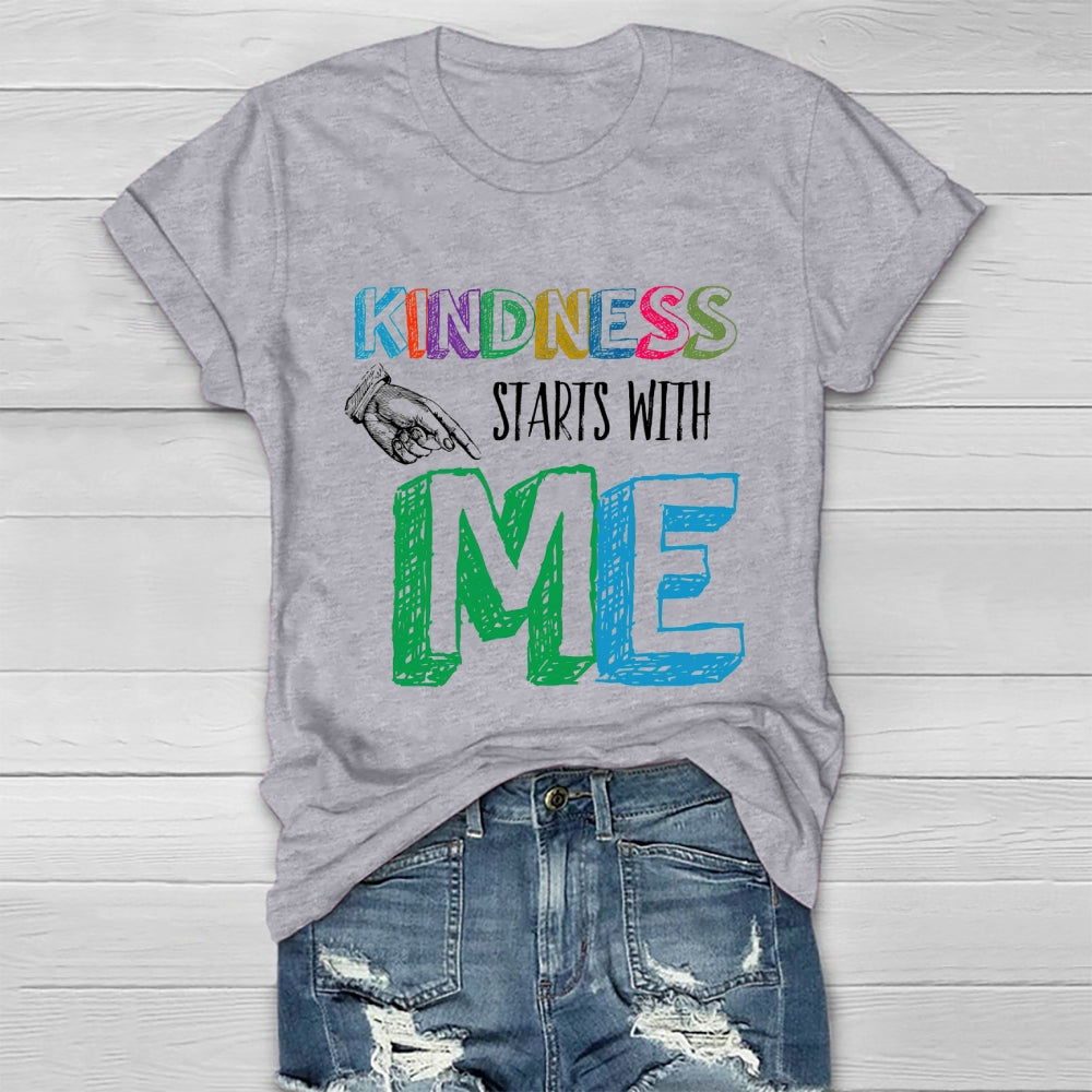 Kindness Starts With Me Healthwear T-shirt