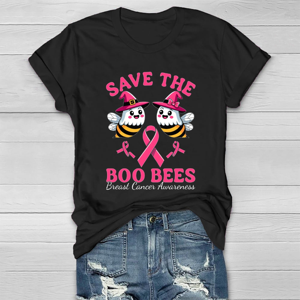 Save The Boo Bees Breast Cancer Awareness Healthwear T-shirt