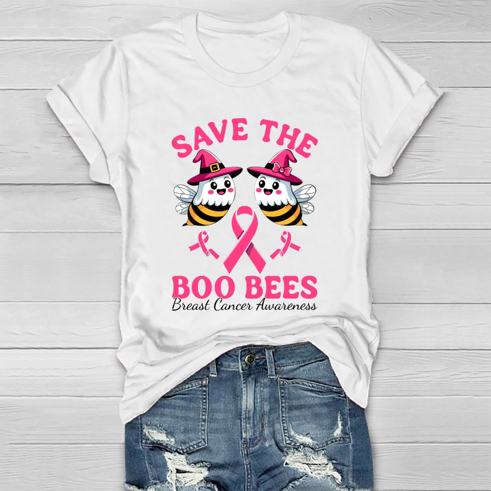 Save The Boo Bees Breast Cancer Awareness Healthwear T-shirt