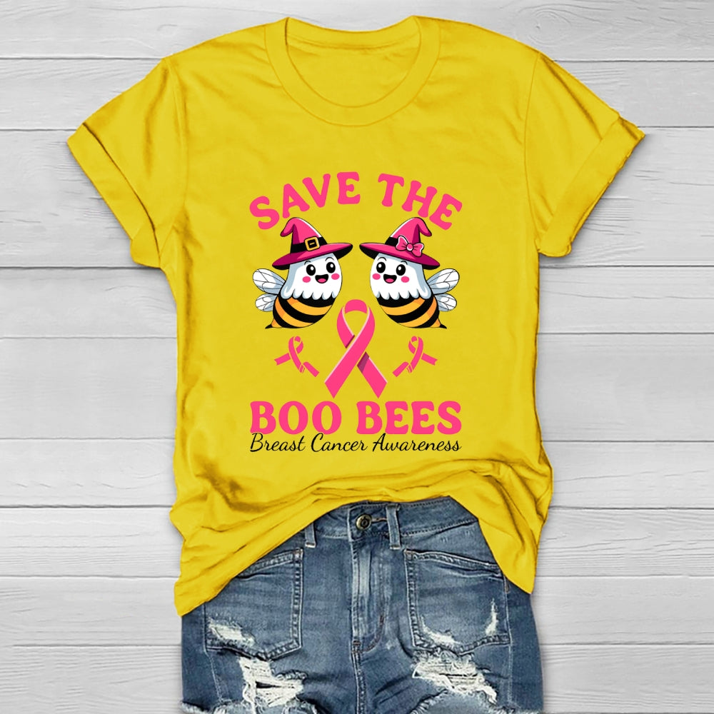 Save The Boo Bees Breast Cancer Awareness Healthwear T-shirt