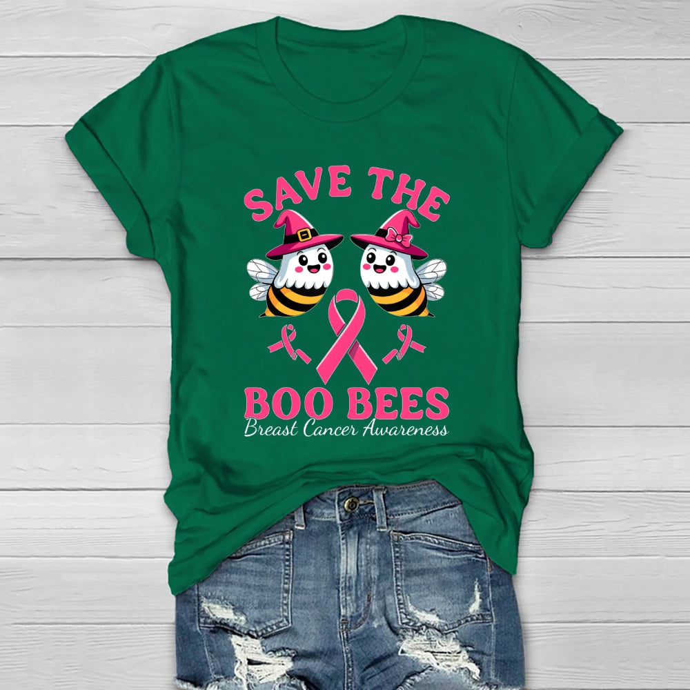 Save The Boo Bees Breast Cancer Awareness Healthwear T-shirt