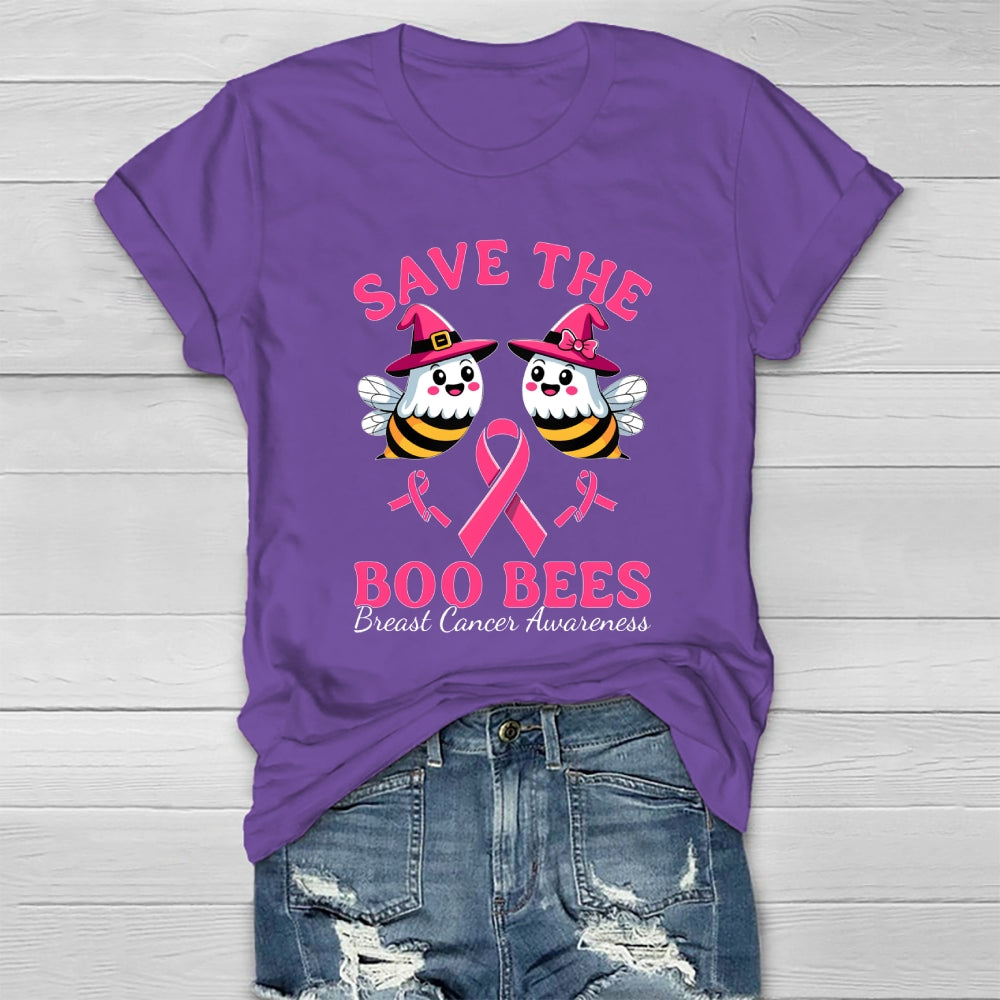 Save The Boo Bees Breast Cancer Awareness Healthwear T-shirt