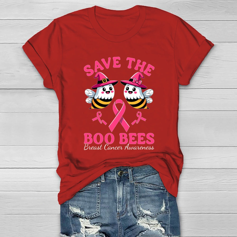 Save The Boo Bees Breast Cancer Awareness Healthwear T-shirt